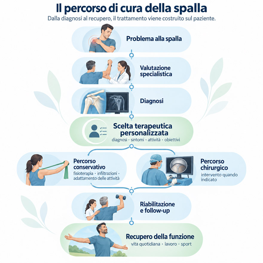 Percorso di cura della spalla